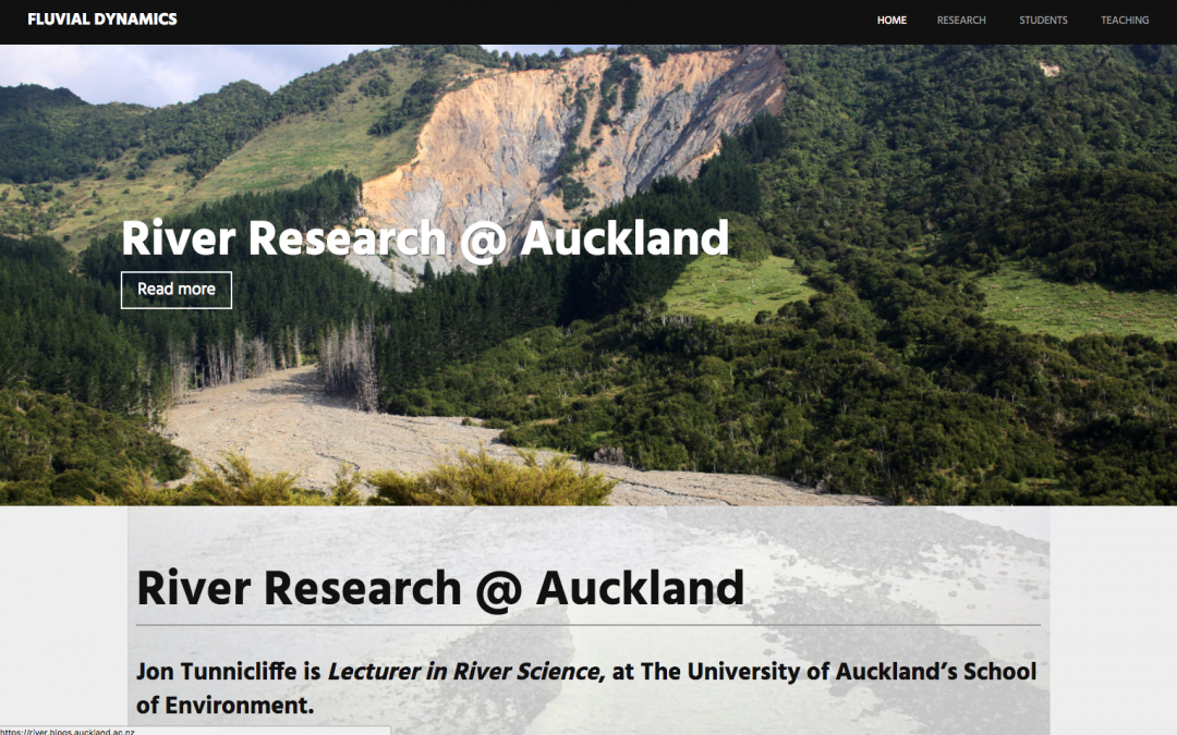 River Research @ Auckland